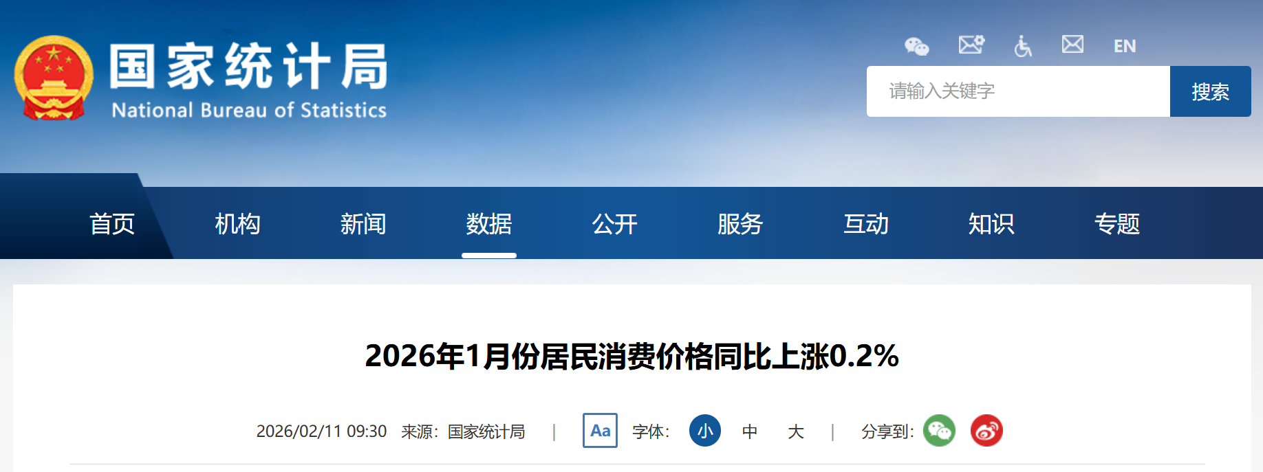 2026年1月份居民消费价格同比上涨0.2%.png