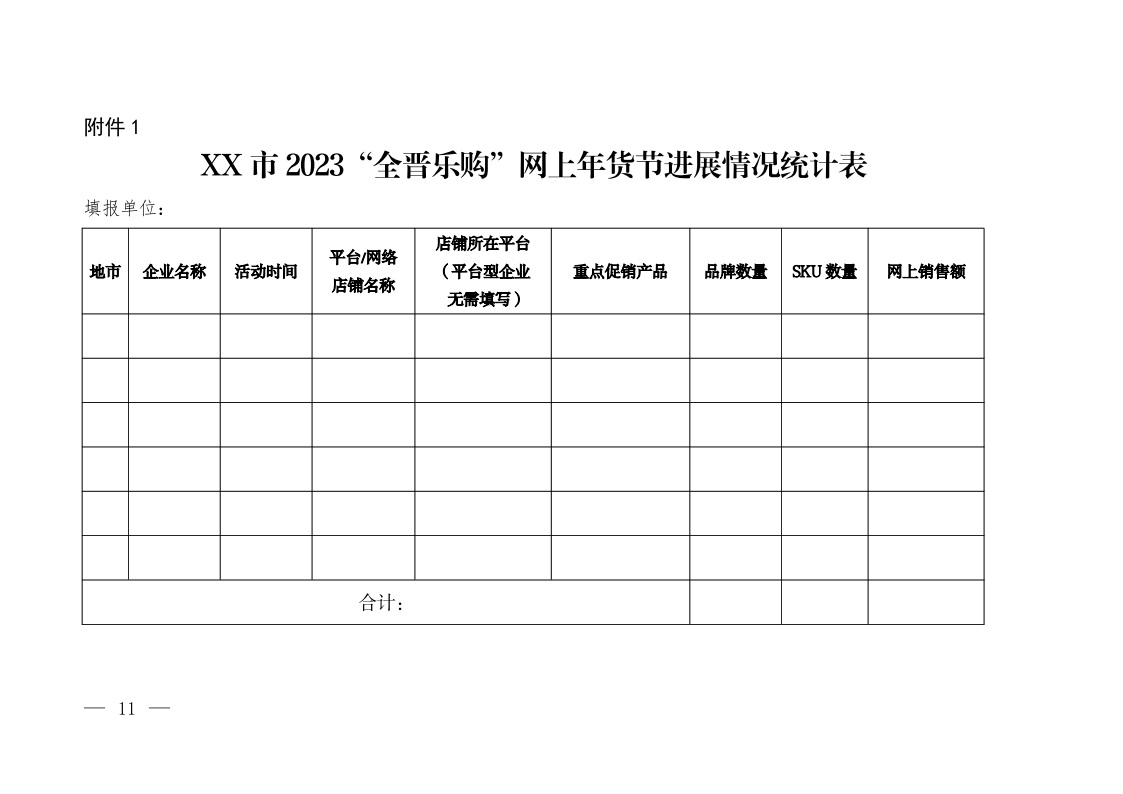 山西省商务厅关于开展2023“全晋乐购”网上年货节活动的通知(图11)
